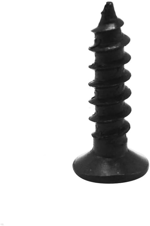 Cable Clamp R-Type Cable Clip Wire Clamp 5/16" Nylon Screw Mounting Cord Fastener Clips with Screws for Wire Management - Black - 50 Pcs