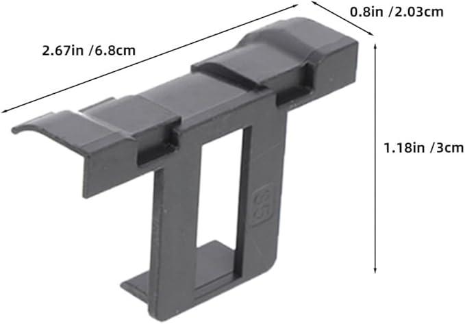 12pcs Solar Panel Water Drain Clips Photovoltaic Mud Clamp 30mm Stainless Steel Water Guide for Outdoor Solar Panel Cleaning and Maintenance