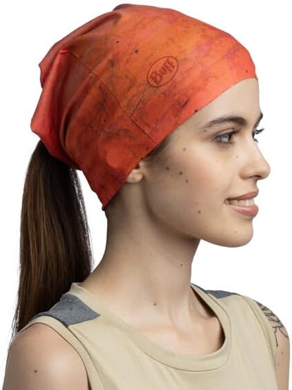 BUFF CoolNet UV Half Neck Gaitor, UPF 50 Sun Protection, Breathable, Versatile, Quick Dry Face Mask, Bright Color, Adult Size