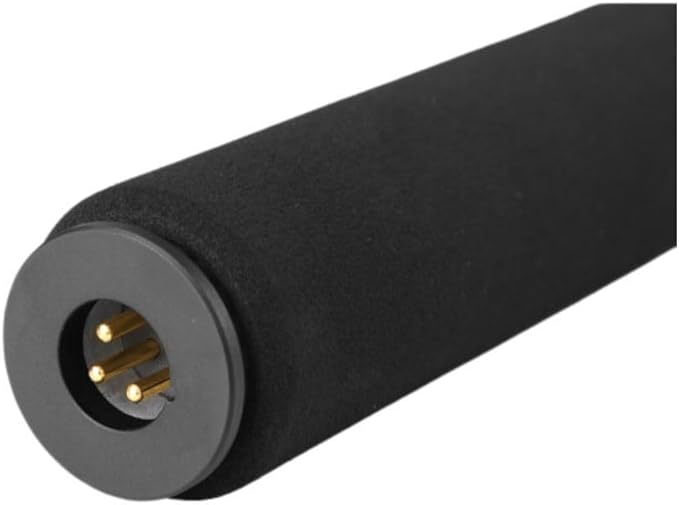 Saramonic 3-Section Carbon Fiber Boompole with Internal Coiled XLR Cable, 3.3 to 8.2' Adjustable Length with 3/8"-16 and 5/8" Adapters, and Carrying Case