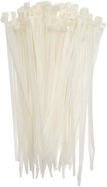 ZipTie.com 6-inch Natural Multi-Purpose Cable Tie, 45-lb Tensile Strength, UL 21 Listed, 1,000-Pack