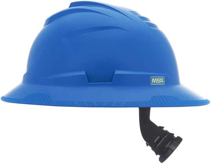 MSA V-Gard C1 Full Brim Hard Hat with ReflectIR Cooling Thermal Barrier and Fas-Trac III Suspension - Uses Highly Innovative Cooling Features to Help Alleviate Heat Stress