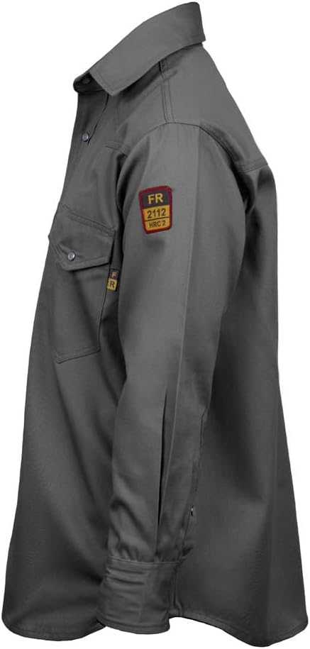 FR Welding Shirt – Flame Resistant, Fire Retardant, 100% Cotton, 7oz Lightweight