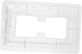 1set Solar Panel Mounting Brackets Lightweight Abs Solar Stand Racks for Roof Boat and Rv Easy Installation White Set