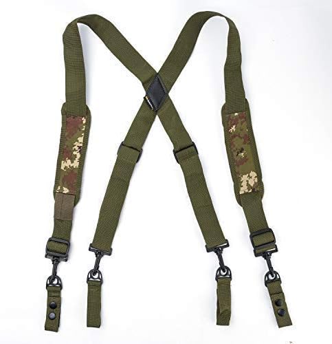 MELOTOUGH Tactical Suspenders Duty Belt Police Suspenders for Law Enforcement Belt with Padded Adjustable Shoulder