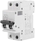 Low Voltage DC Miniature Circuit Breaker 2P 250V 63A for Solar Panels DIN Rail Mount