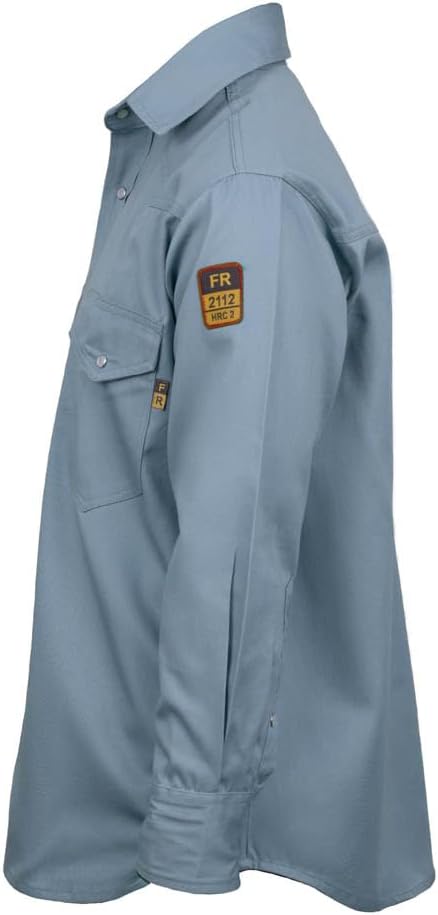 FR Welding Shirt – Flame Resistant, Fire Retardant, 100% Cotton, 7oz Lightweight