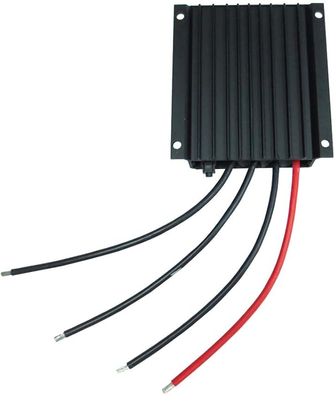 30A PWM Solar Charge Controller IP68 Waterproof Fit for Lithium ion Lifepo4 Lead-Acid Battery