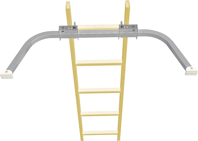 Ladder Stabilizer Accessory for Roof Gutter, Wing Span/Wall Ladder Standoff, Heavy Duty Extension Ladder Stabilizer, Easy Use, 375 lbs Weight Rating