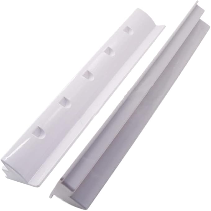 2pcs Abs Solar Panel Support Brackets for Rv Roof and Boat and Lightweight Solar Panel Mounting Rack High Uv Resistance for Secure Installation