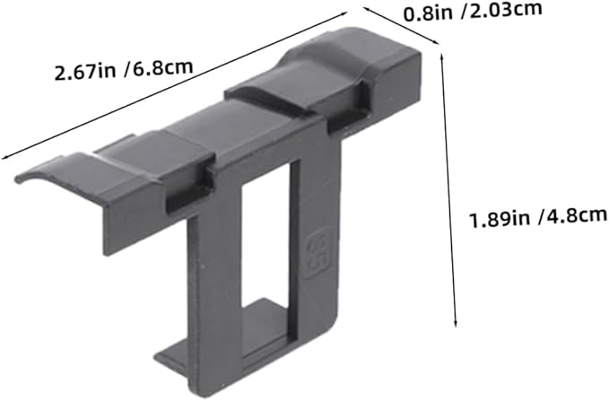 12pcs Solar Module Clip Photovoltaic Panel Mounting Bracket Water Drainage Clip for Solar Efficient Mud Removal Clamp Outdoor Use