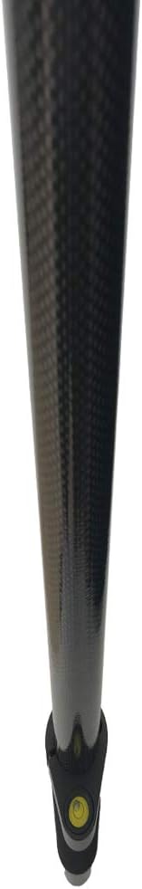 Carbon Fiber 2M 2Section Survey Rover Pole–GPS Rover Rod 6.5FT/2M 2Sections Design for Land Surveying & Engineering – RTK GPS/GNSS Accessory –Includes Level Vial & Carrying Bags (GLS22-B)