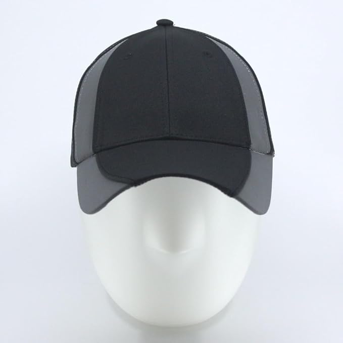 The Vintage Year Reflective High Visibility Piping Neon Polyester Twill Low Profile Structured Baseball Cap