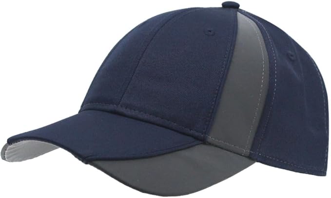 The Vintage Year Reflective High Visibility Piping Neon Polyester Twill Low Profile Structured Baseball Cap