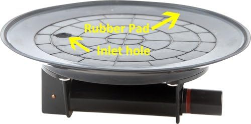 DAMO 10" Vacuum Suction Cup for Glass & Granite Lifting,Heavy Duty Glass Lifter, Suction Cups with Hand Pump,with Free Case
