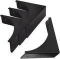 Mizhang Metal Corner Protector, Retro Antique Decorative Furniture Edge Corners Guard Safety Covers Bumpers for Desk Speaker Jewelry Box Cabinet, Black