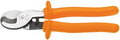 Klein Tools 63050-INS Cable Cutter, Made in USA, Insulated Cutter with One-Hand Shearing for Aluminum and Copper