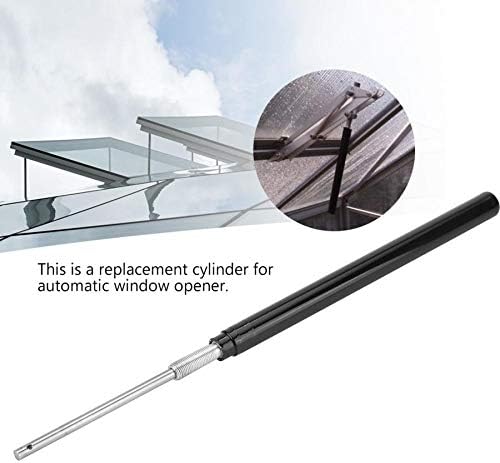 Yziixi Solar Heat Sensitive Automatic Greenhouse Vent Opener Auto Vent Kit Gardening Tools for Greenhouses Roof Ventilation (Single Spring Vent Opener)