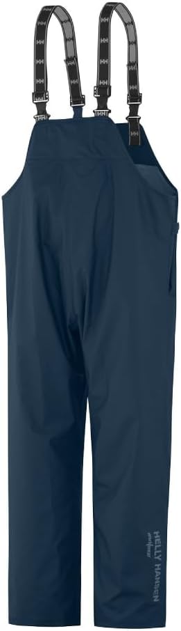 Helly Hansen Mandal Waterproof Bib Overalls - Waterproof Fishing Pants for Men - Heavy Duty Rain Gear - Zip Work Overalls