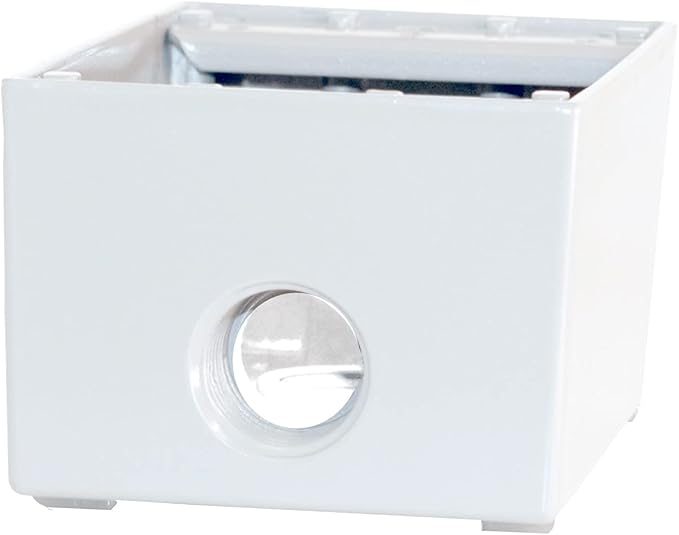 Sigma Engineered Solutions, White Count (Pack of 2) Sigma Electric 14250WH 1/2-Inch 3 Hole 1-Gang Box