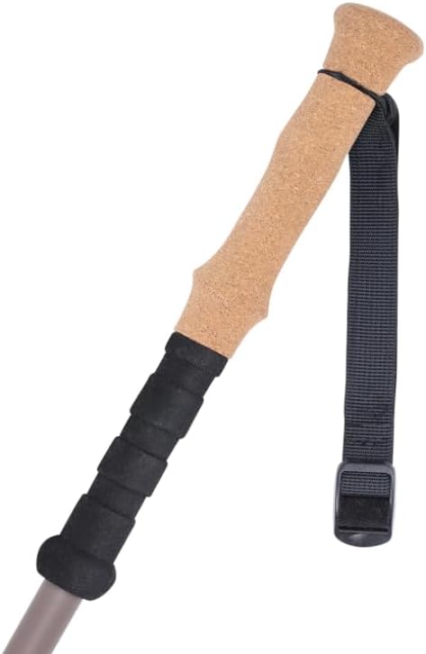 CASCADE Trekking Poles Ultra Light 100% Carbon Fiber Trekking, Walking, and Hiking Poles - Ultra Light, Ultra Durable, Quick Lock Feature for Easy Height Adjustment from 26” to 54”