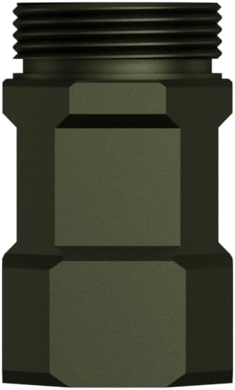 WUBEN Army Green Battery Extension Tube for Flashlight(Model: E7), for Outdoor/Indoor Activities Camping, Hiking, Fishing, Walking, etc.