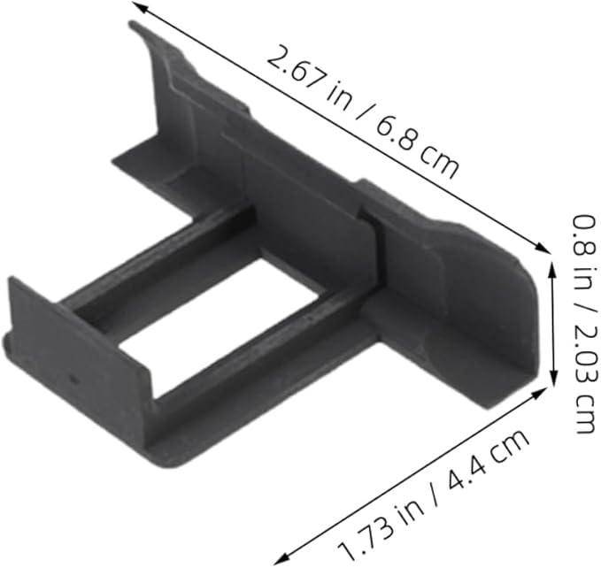 12pcs Solar Panel Mounting Clip Guide and Mud Drain Clamp for Efficient Cleaning
