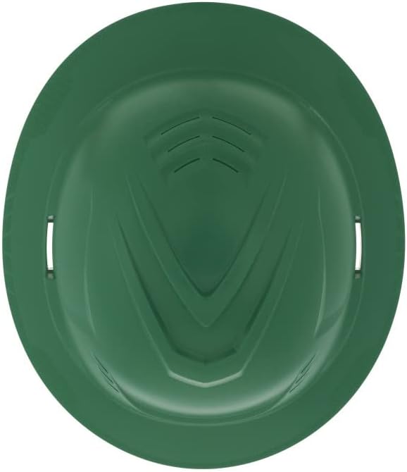 MSA V-Gard C1 Full Brim Hard Hat with ReflectIR Cooling Thermal Barrier and Fas-Trac III Suspension - Uses Highly Innovative Cooling Features to Help Alleviate Heat Stress