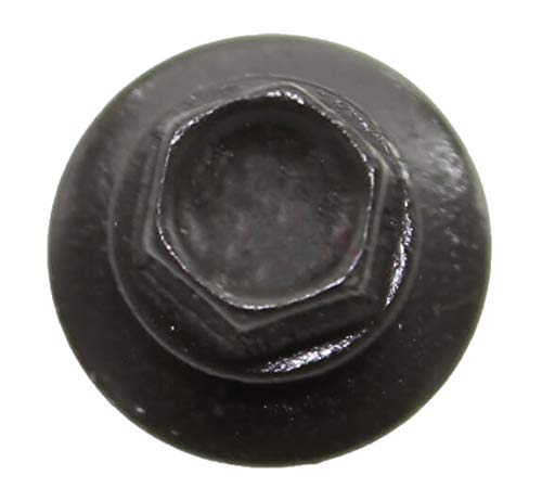 Metal ROOFING SCREWS: (250) 10 x 2" Dark Bronze Hex Head Sheet Metal Roof Screw. Self starting metal to wood siding screws. EPDM washer. Colored head