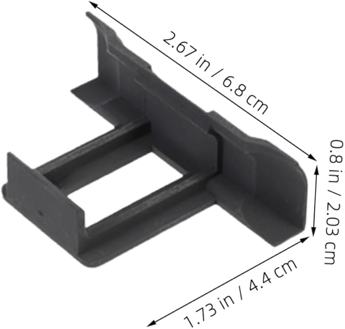 12pcs Solar Panel Water Guide Clips for Efficient Drainage and Cleaning Durable Solar Panel Maintenance Clamps Fit for Photovoltaic Modules