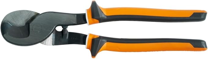 Klein Tools 63050-EINS Electricians Insulated Cable Cutter, Made in USA, Cuts Aluminum, Soft Copper and Communications Cable