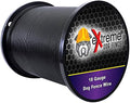 Professional Electric Dog Fence Wire - Heavy Duty Direct Ground Burial Rated Perimeter Wire - Stands Up to The Elements on Any Wired Underground Dog Fence - 1500 Feet Improved 18 Gauge