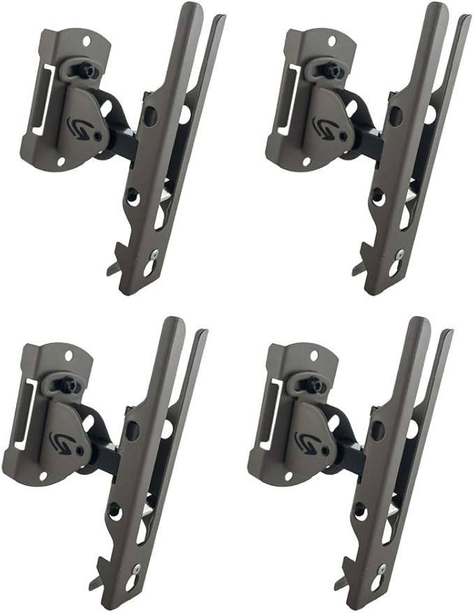 Cuddeback Genius Pan Tilt Lock Mount with Universal Adapter and Mounting Screws, 4-Pack