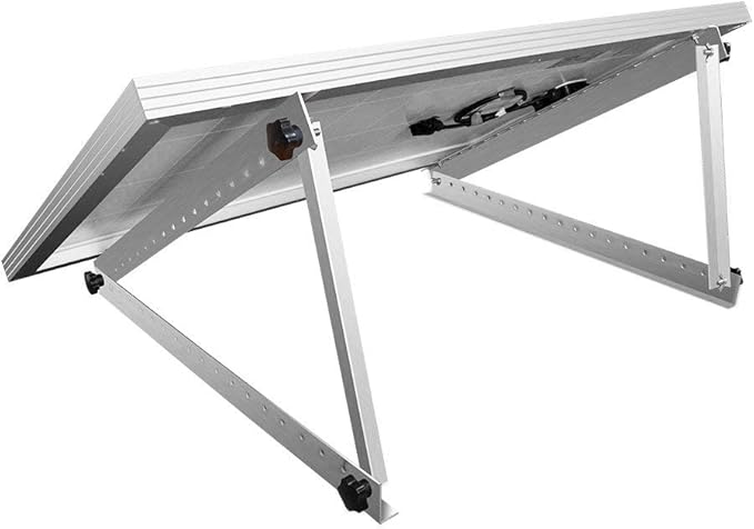Renogy 28in Adjustable Solar Panel Mount Brackets, with Foldable Tilt Legs on Any Flat Surface for RV, Roof, Boat, Any Off-Grid Systems