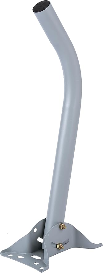 Cables Direct Online Weatherproof Adjustable 1.3 Inch Diameter J-Pole Mount for Satellite Dish or TV Antenna – Roof or Wall Installation Tripod Bracket with Included Hardware