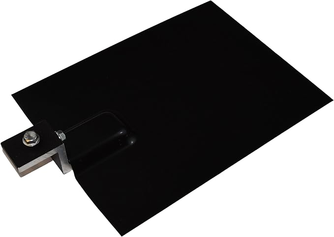 Side-Mount L-Foot and Top-Mount Z Bracket with Flashing for Solar Panel PV Module Mounting Racking Installation (10 Black Z Foot with Flashing)