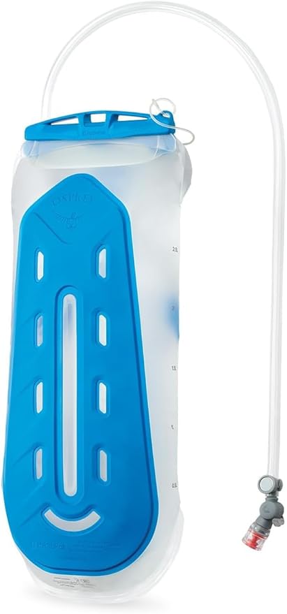 Osprey Hydraulics Backpack Water Reservoir with Bite Valve - BPA-Free, Leakproof Hydration Bladder with QuickConnect and Slide-Seal - Compatible with Most Hiking and Biking Packs, Clear