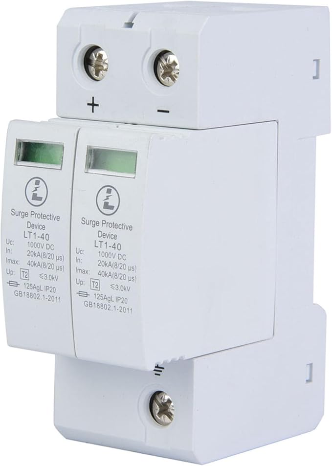 2P Protective Device DC Photovoltaic Protector Low Voltage Arrester Arrester Minimal Maintenance Providing You with Hassle Solution Protecting Protective Device Protector (2P40KA)