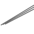 MECCANIXITY Carbon Fiber Rod, 4mm x 300mm for RC Plane DIY Tool Wing Tube Quadcopter Arm, Pack of 3
