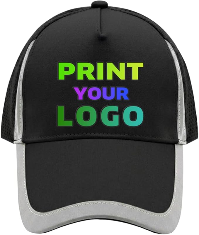 YOWESHOP Reflective Safety Baseball Cap Customize Logo with Removable PE Shell Hi-Vis Safety Work Hat
