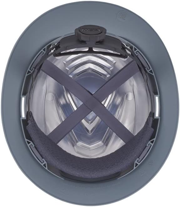 MSA V-Gard C1 Full Brim Hard Hat with ReflectIR Cooling Thermal Barrier and Fas-Trac III Suspension - Uses Highly Innovative Cooling Features to Help Alleviate Heat Stress