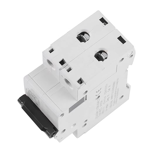 2P 250V Low-Voltage DC Mini Circuit Breaker for Solar Panels Grid System Din Rail Mount 16A