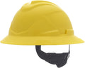 MSA V-Gard C1 Full Brim Hard Hat with ReflectIR Cooling Thermal Barrier and Fas-Trac III Suspension - Uses Highly Innovative Cooling Features to Help Alleviate Heat Stress
