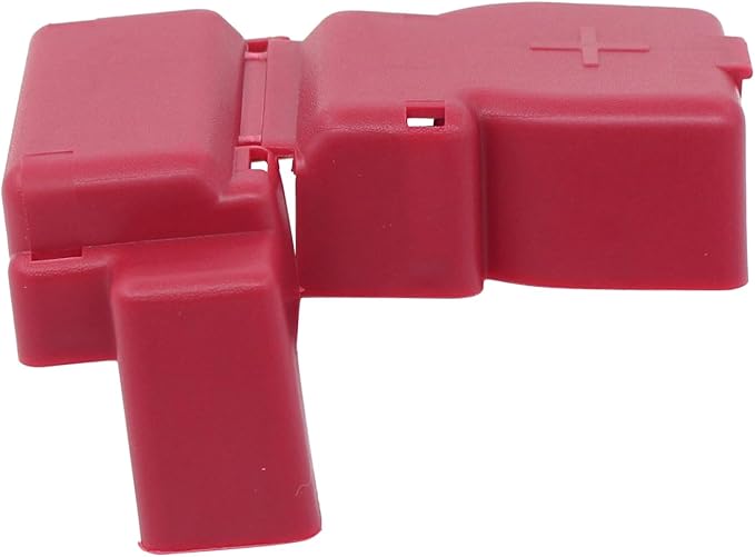 MOTOKU Positive Battery Terminal Cover Red for Nissan Altima 2002-2006, Cube 2009-2014, Juke 2011-2017, Maxima 2004-2008, Rogue 2011-2015, Sentra 2013-2019, Versa 2007-2019, Versa Note 2014-2019