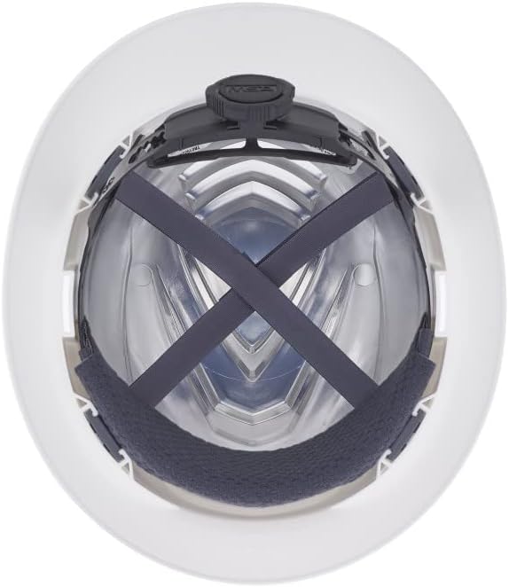 MSA V-Gard C1 Full Brim Hard Hat with ReflectIR Cooling Thermal Barrier and Fas-Trac III Suspension - Uses Highly Innovative Cooling Features to Help Alleviate Heat Stress