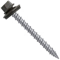 Metal ROOFING SCREWS: (250) 10 x 2" Antique Bronze Hex Head Sheet Metal Roof Screw. Self starting metal to wood siding screws. EPDM washer. Colored head