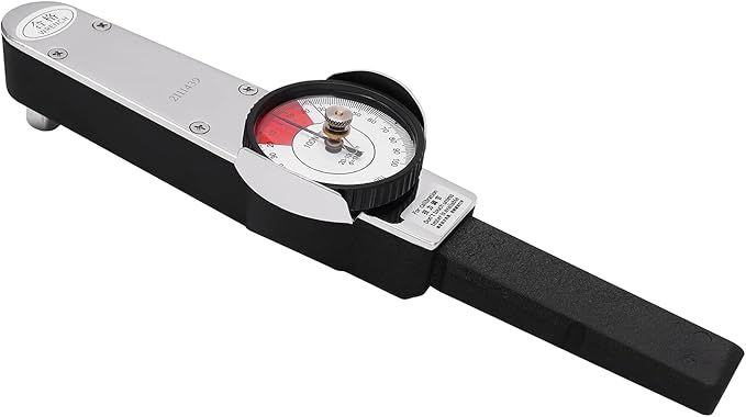 Dial Indicator Torque Wrench Indicating Torquemeter 1/2" Drive 0-100 Nm High Precision Torque Meter Professional Measure Tool, ± 3% Accuracy