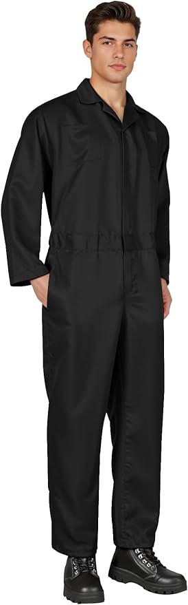 MCJC Coveralls for Men Adult Jumpsuit Coveralls Mechanic Work Uniform Halloween Horror Killer Costume