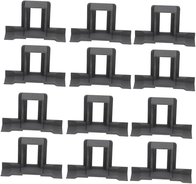 12pcs Water Drainage Clips for Photovoltaic Panels Efficient Cleaning for Solar Panel Maintenance Durable Design and Easy Installation