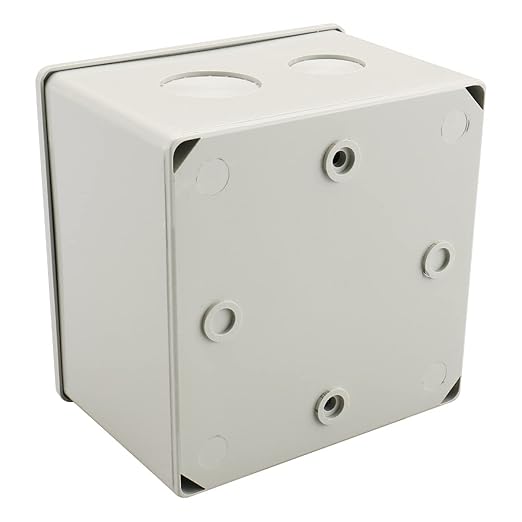 Baomain Universal Rotary Changeover Switch LW28-32/D303.3D with Master Switch Exterior Box 660V 32A 12 Terminals 3 Phase